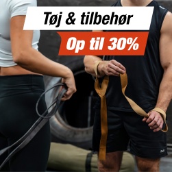 Trningstj & tilbehr - Op til 30%
